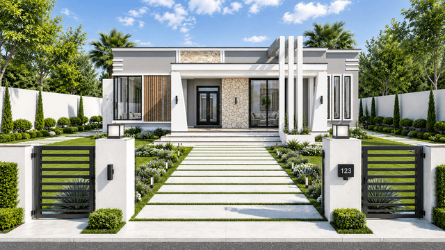 Contemporary Bungalow 5