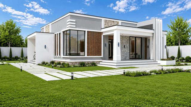 Contemporary Bungalow 8