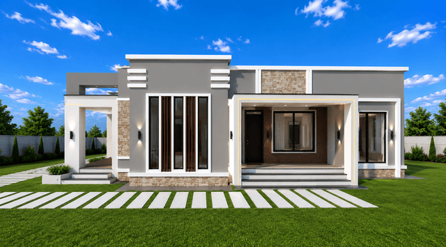 Contemporary Bungalow 16