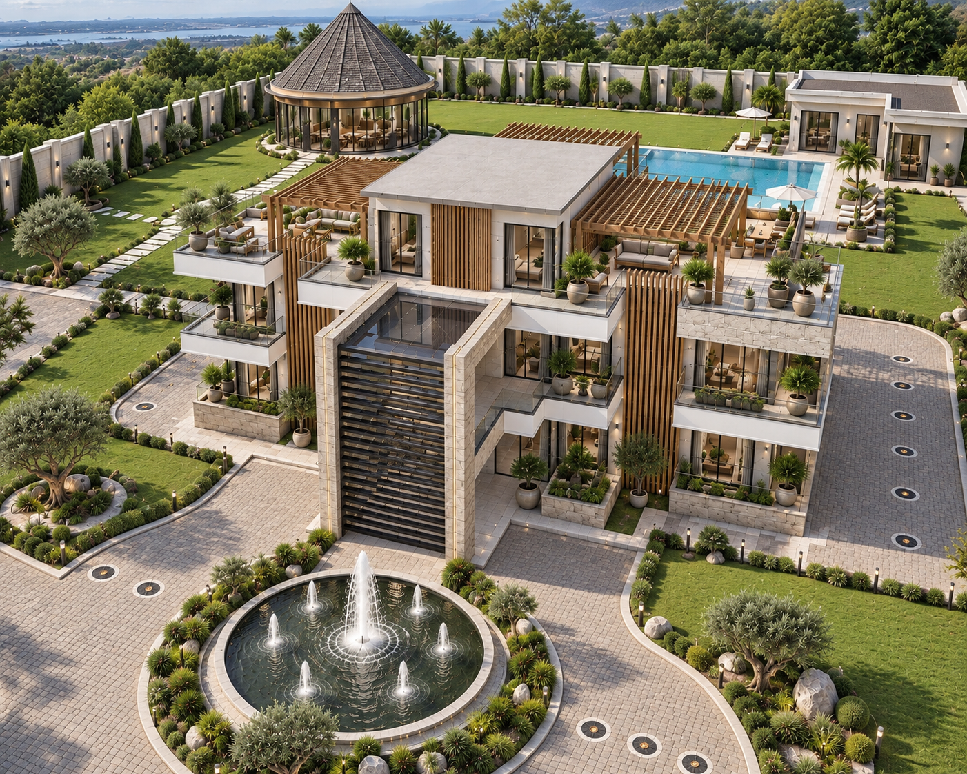 MODERN LUXURY MANSION 7 BEDROOM